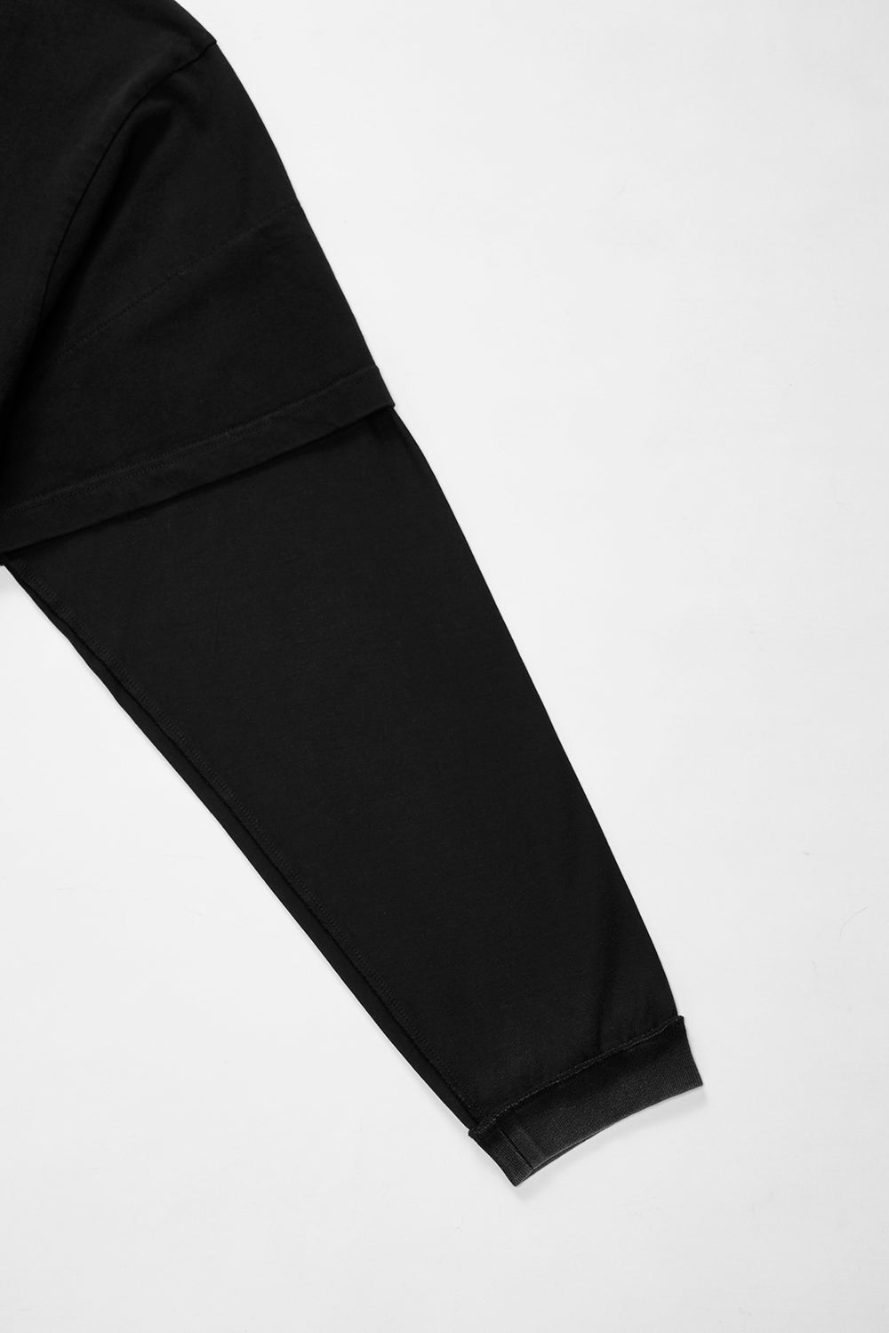 REVERSIBLE WASHED LONG SLEEVE TEE