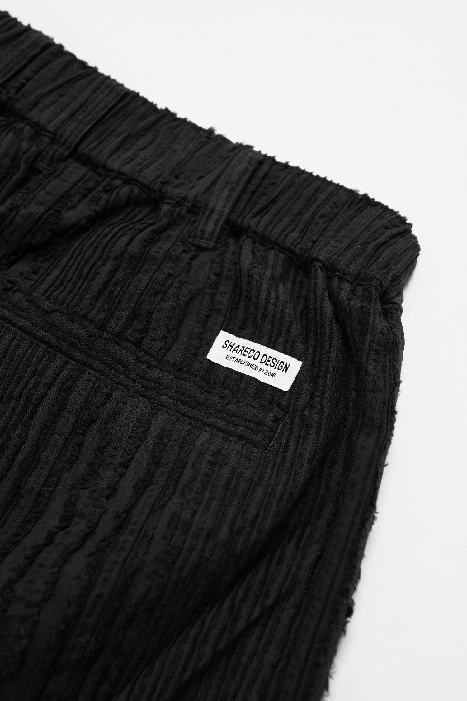 COTTON LINEN STRIPED PANTS 條紋棉麻長褲 - SHARECO DESIGN