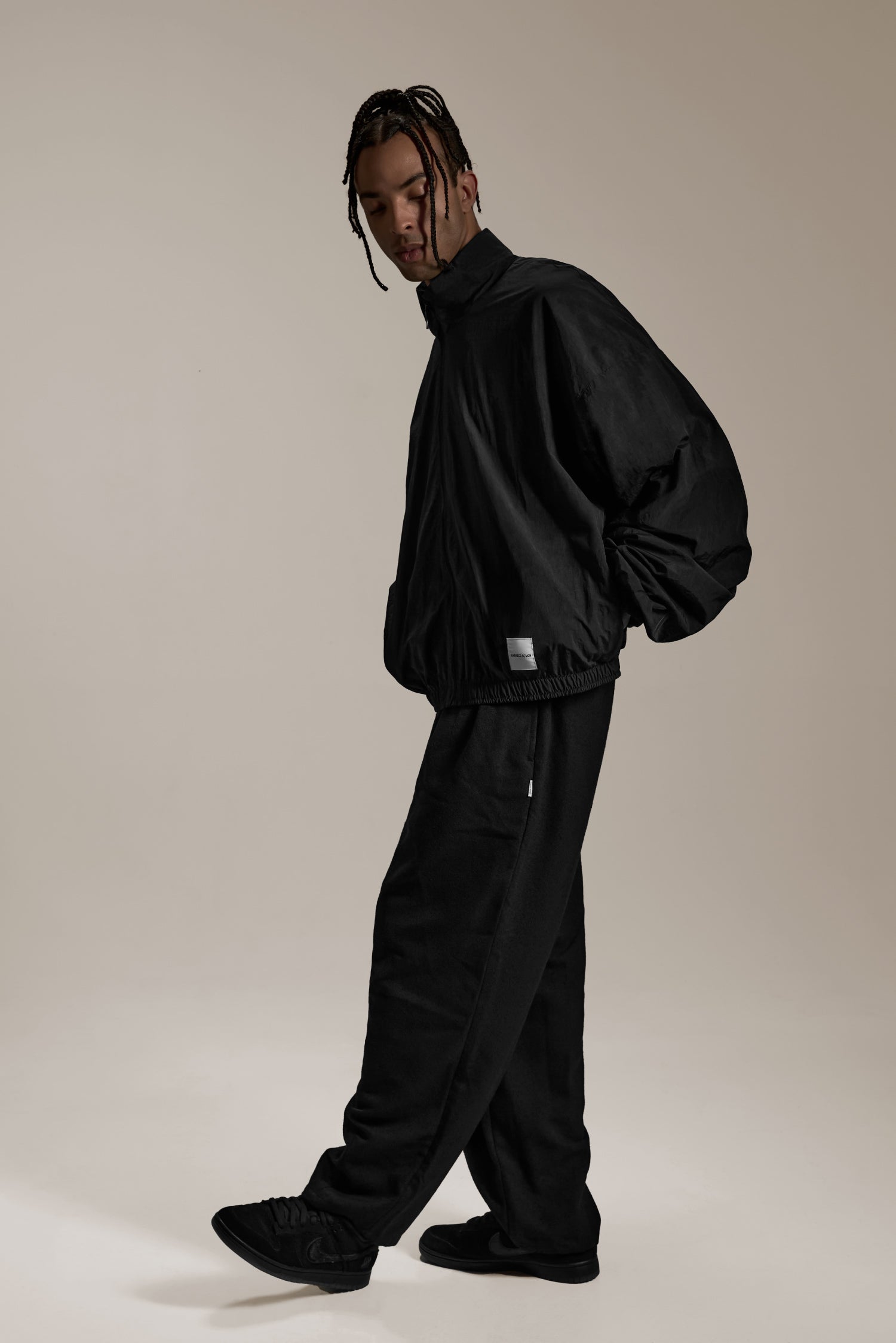 POLYESTER ZIP JACKET