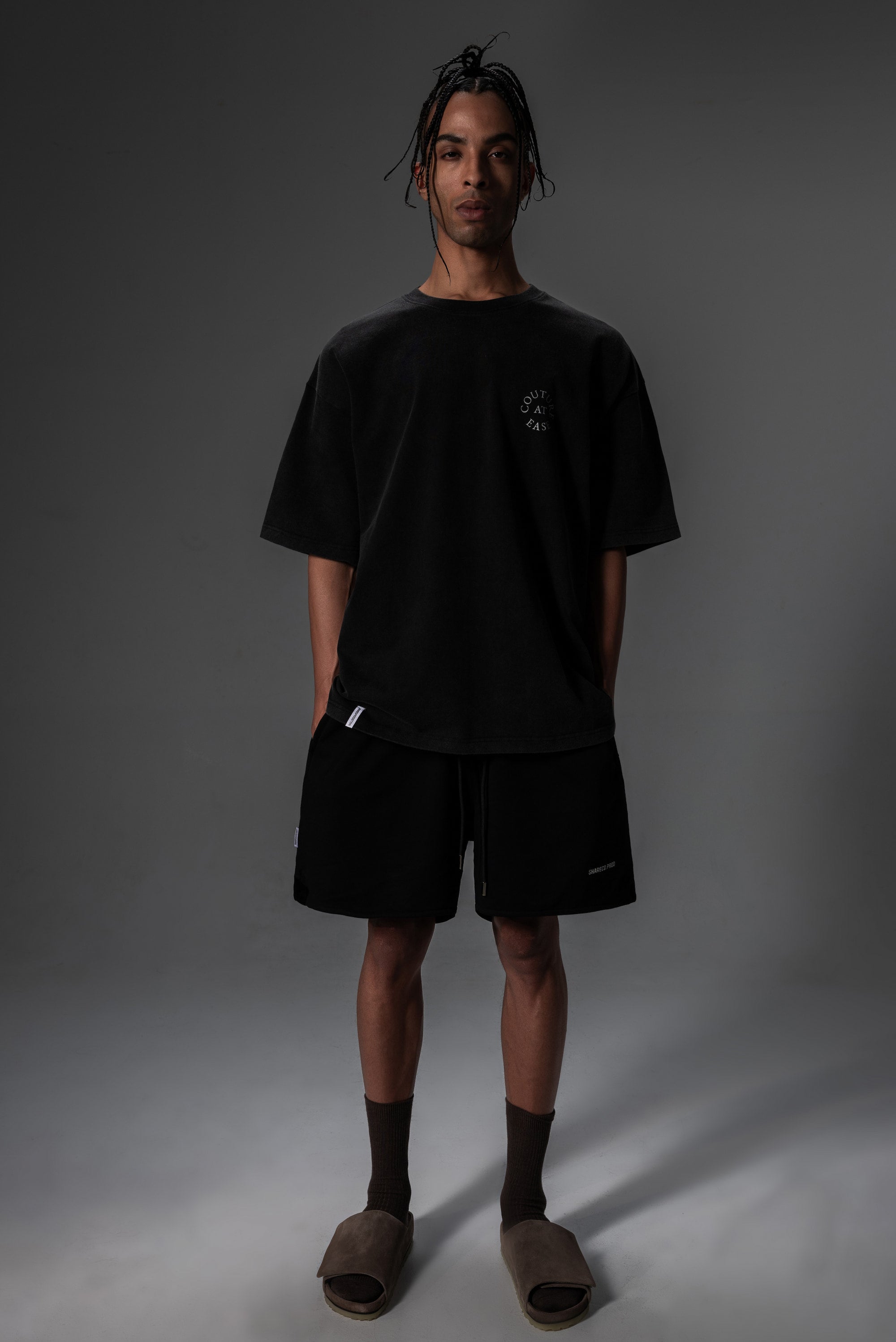 LOGO COTTON SHORTS 棉質短褲 - SHARECO DESIGN