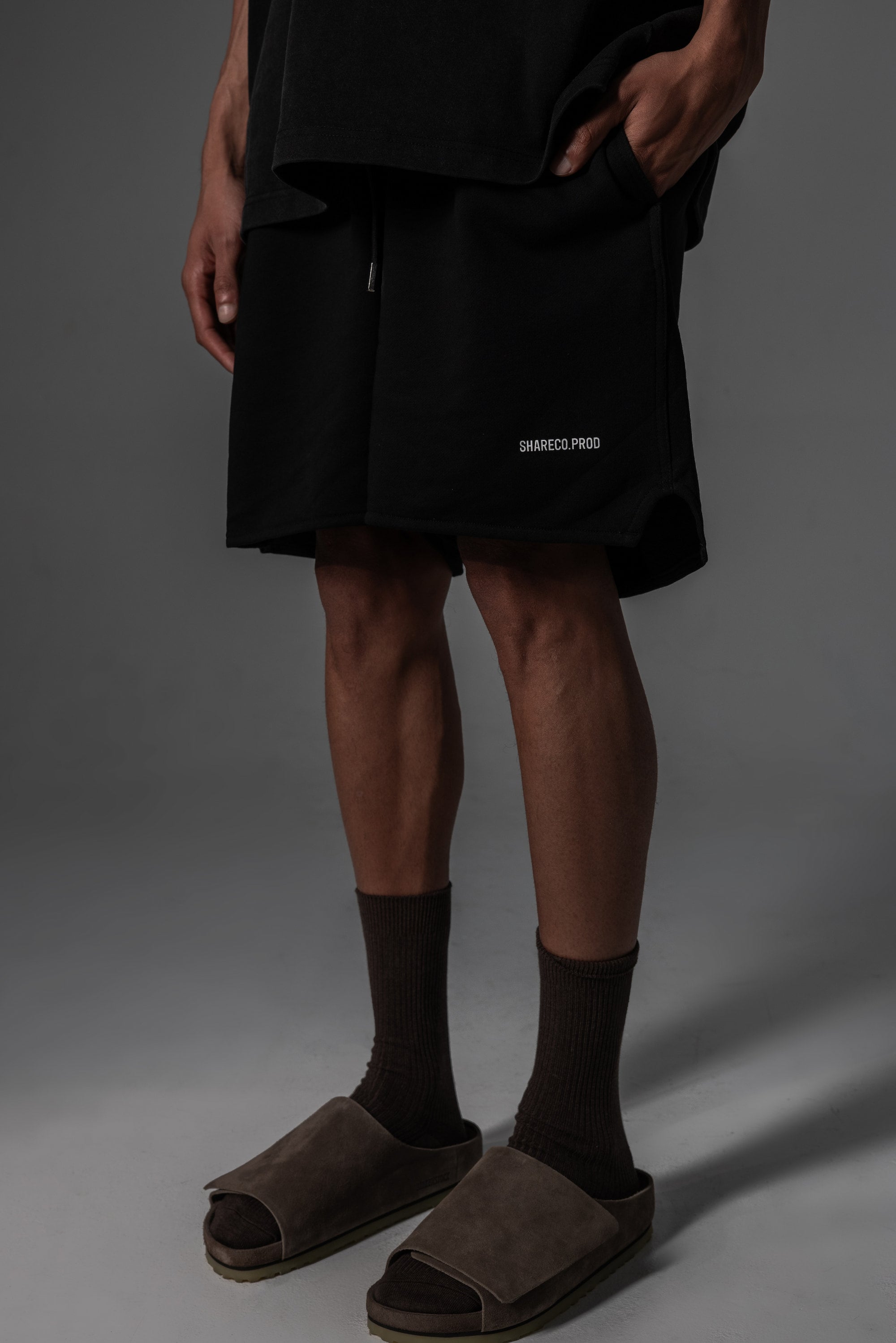 LOGO COTTON SHORTS 棉質短褲 - SHARECO DESIGN